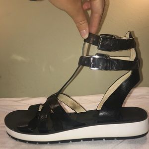 Michael Kors Black Gladiator Sandal